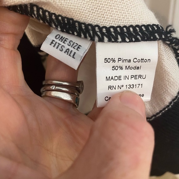 Planet By Lauren G Striped Boxy Sweater - Picture 7 of 7